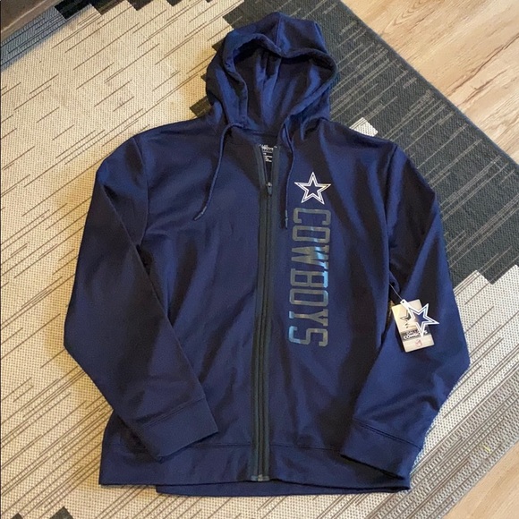 dallas cowboys mens zip up hoodie